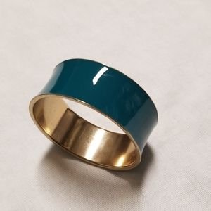 🍒 3 for $15! Teal enameled bracelet